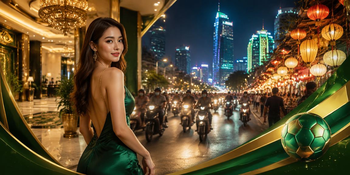 Khung cảnh chợ đêm TP. Hồ Chí Minh với người chơi nhận bonus VIP